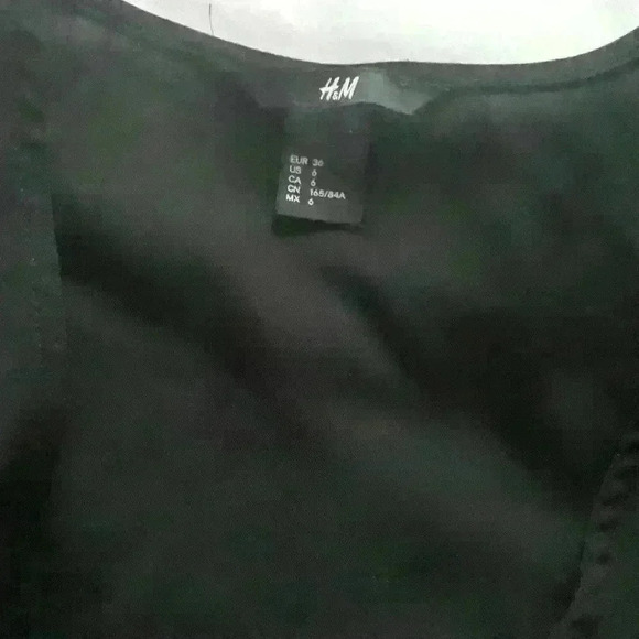 H&M NWNT sexy party/cocktail wedding  office bodysuit with pockets S6 - Picture 6 of 7